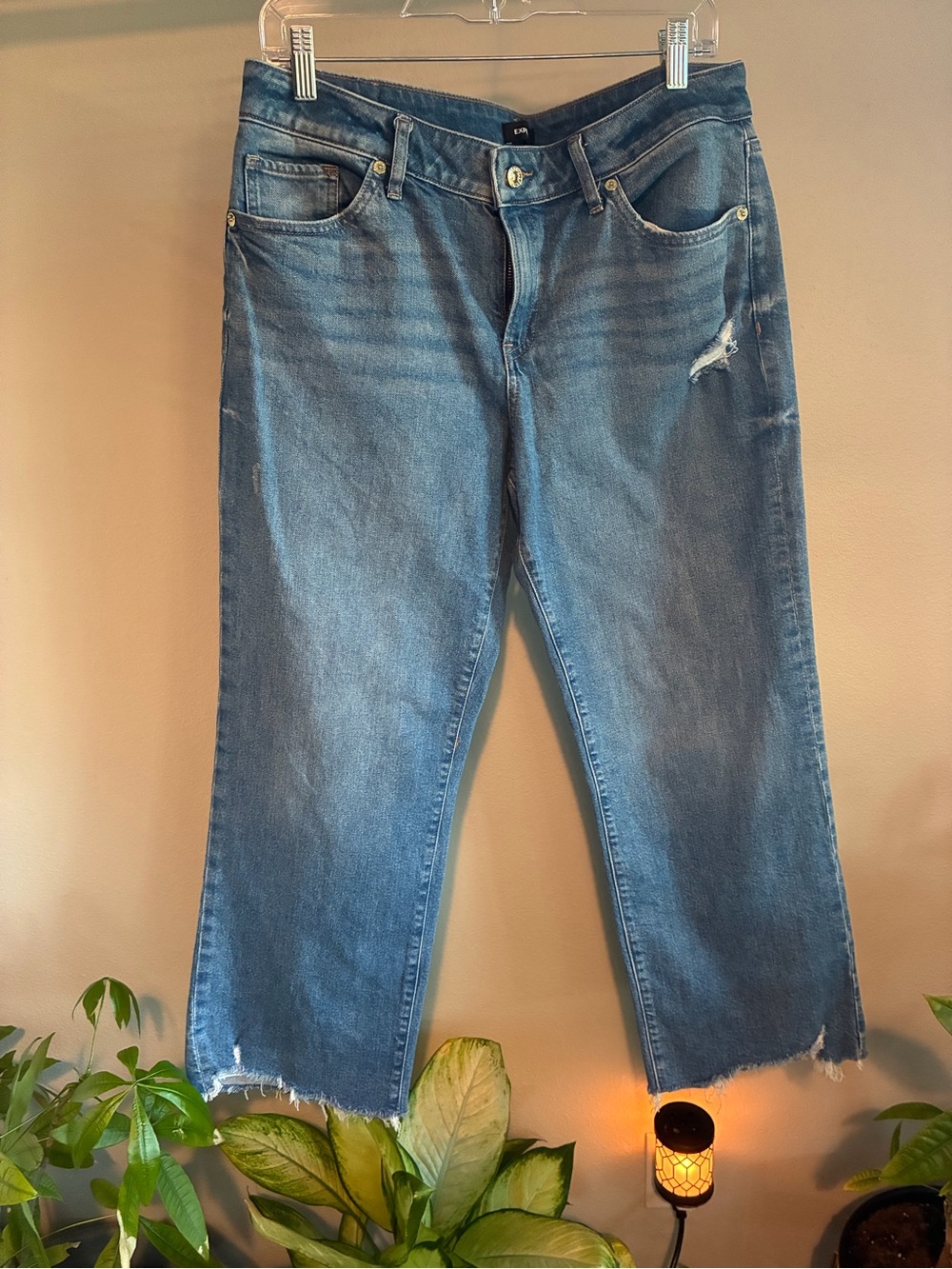 Express Mid Rise Ankle Boot Jeans Size 8R